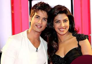 priyanka and i share good chemistry shahid -... priyanka and i share good chemistry shahid -...