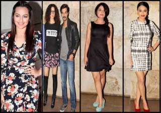 sonakshi huma richa cheer for kangana s queen see... sonakshi huma richa cheer for kangana s queen see...