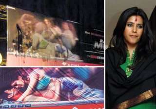 ragini mms posters blackened pulled down in... ragini mms posters blackened pulled down in...