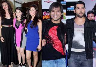 ritesh vivek aftab unveil music of grand masti... ritesh vivek aftab unveil music of grand masti...