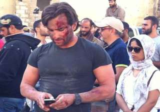 saif ali khan falls ill in beirut shooting of... saif ali khan falls ill in beirut shooting of...