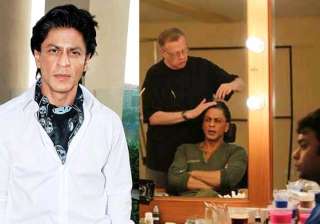 shah rukh khan s fan look a challenge for oscar... shah rukh khan s fan look a challenge for oscar...