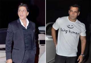 shah rukh salman spotted together at mehboob... shah rukh salman spotted together at mehboob...