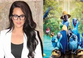 sonakshi sinha to show hindi rio 2 to ngo kids -... sonakshi sinha to show hindi rio 2 to ngo kids -...