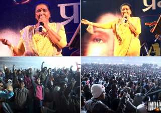 thousands brave rain in ranchi to watch asha... thousands brave rain in ranchi to watch asha...