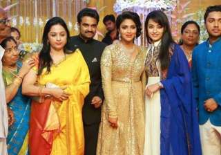 trisha prabhu deva siddharth dazzle at amala paul... trisha prabhu deva siddharth dazzle at amala paul...