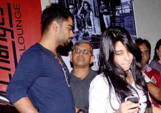 virat kohli spotted with a girl at pvr juhu view... virat kohli spotted with a girl at pvr juhu view...