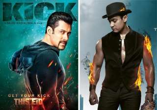 salman khan s kick can beat aamir khan s dhoom 3... salman khan s kick can beat aamir khan s dhoom 3...