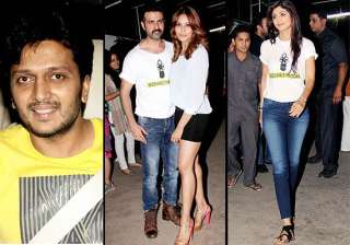 dishkiyaaon special screening harman bipasha... dishkiyaaon special screening harman bipasha...