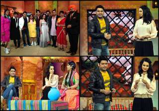 leaked images of comedy nights with kapil new set... leaked images of comedy nights with kapil new set...