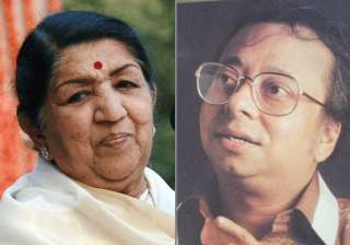 lata mangeshkar claims that r.d. burman was too... lata mangeshkar claims that r.d. burman was too...