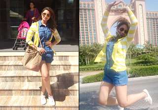 parineeti chopra having gala time with friends in... parineeti chopra having gala time with friends in...