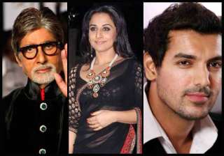 amitabh bachchan john abraham vidya balan most... amitabh bachchan john abraham vidya balan most...