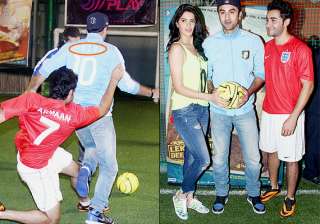 ranbir kapoor shows fifa fever wears messi and... ranbir kapoor shows fifa fever wears messi and...