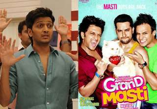no more grand masti for me says riteish deshmukh... no more grand masti for me says riteish deshmukh...