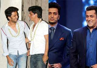 not shah rukh but salman to do a cameo in riteish... not shah rukh but salman to do a cameo in riteish...