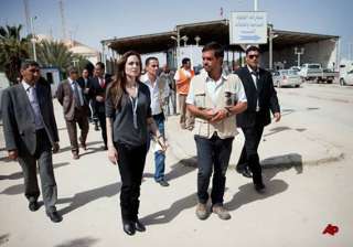 angelina jolie says people fleeing libya need... angelina jolie says people fleeing libya need...