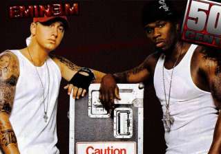 50 cent eager to tour with eminem - India TV 50 cent eager to tour with eminem - India TV