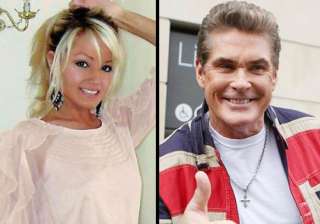 david hasselhoff dating welsh blonde half his age... david hasselhoff dating welsh blonde half his age...