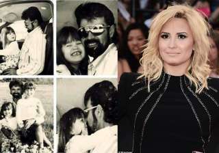 demi lovato remembers her late father on his... demi lovato remembers her late father on his...