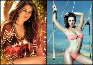 elizabeth hurley prefers kaftan over bikinis -... elizabeth hurley prefers kaftan over bikinis -...
