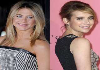 emma roberts star struck by jennifer aniston -... emma roberts star struck by jennifer aniston -...
