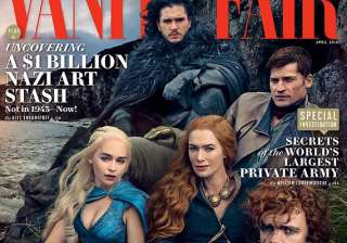 game of thrones cast on vanity cover - India TV game of thrones cast on vanity cover - India TV