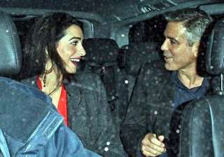 george clooney goes on a secretion vacation with... george clooney goes on a secretion vacation with...