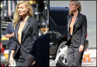 paltrow goes bare under tuxedo view pics - India... paltrow goes bare under tuxedo view pics - India...