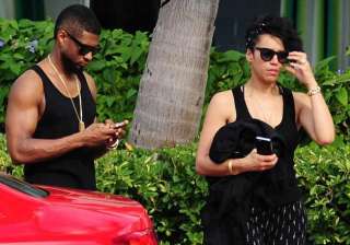 usher engaged to grace miguel - India TV usher engaged to grace miguel - India TV