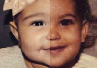 kim kardashian compares her childhood picture to... kim kardashian compares her childhood picture to...