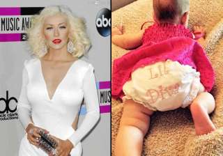 christina aguilera shares daughter s first... christina aguilera shares daughter s first...