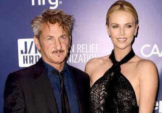 charlize theron helped sean penn raise 6 mn for... charlize theron helped sean penn raise 6 mn for...