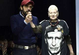 vivienne westwood pays tribute to prince charles... vivienne westwood pays tribute to prince charles...