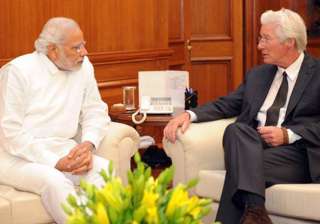 richard gere meets prime minister modi - India TV richard gere meets prime minister modi - India TV