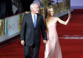 james cameron attends beijing film festival -... james cameron attends beijing film festival -...