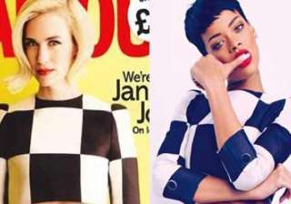 january jones wants to bed rihanna - India TV january jones wants to bed rihanna - India TV