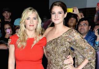 kate winslet finds shailene woodley gorgeous -... kate winslet finds shailene woodley gorgeous -...