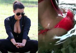 kim kardashian works on twerking skills inside... kim kardashian works on twerking skills inside...