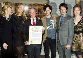 mayor bloomberg proclaims jan 26 as gossip girl... mayor bloomberg proclaims jan 26 as gossip girl...