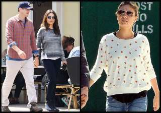 mila kunis ashton kutcher had baby on their mind... mila kunis ashton kutcher had baby on their mind...