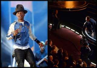 pharrell u2 idina menzel rock oscar rehearsals -... pharrell u2 idina menzel rock oscar rehearsals -...