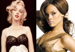 rihanna gets crystal portrait of marilyn monroe -... rihanna gets crystal portrait of marilyn monroe -...