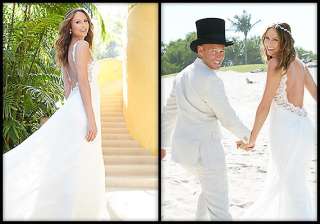 stacy keibler s surprise beach wedding - India TV stacy keibler s surprise beach wedding - India TV