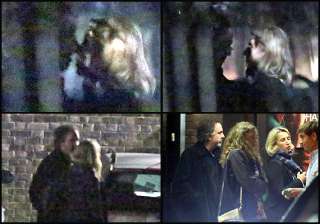 tim burton spotted kissing mystery woman view... tim burton spotted kissing mystery woman view...