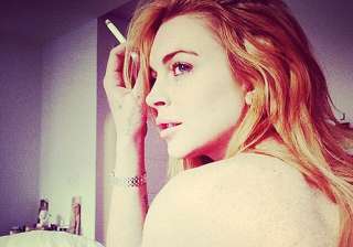 when lindsay lohan ran naked in store - India TV when lindsay lohan ran naked in store - India TV