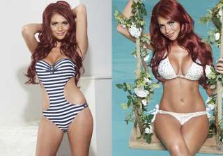 amy childs launches her first swimwear collection... amy childs launches her first swimwear collection...