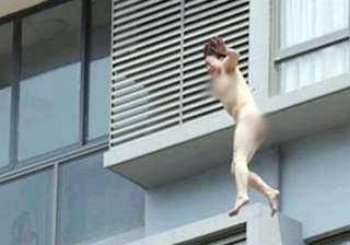chinese woman jumps naked from 11th floor... chinese woman jumps naked from 11th floor...