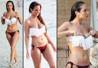 tulisa contostavlos seduces in a skimpy bikini... tulisa contostavlos seduces in a skimpy bikini...
