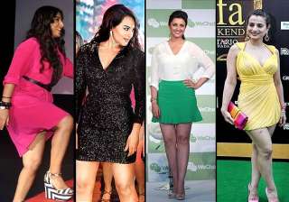 vidya sonakshi parineeti actresses with fat legs... vidya sonakshi parineeti actresses with fat legs...